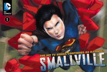 Welling suits up in Smallville: Season 11 comic book series – borg