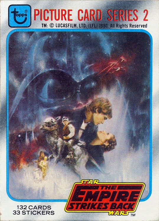 New book showcases Topps’ original The Empire Strikes Back trading